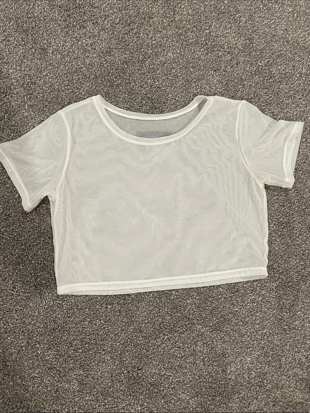 Alphalete Mesh Cropped Tee